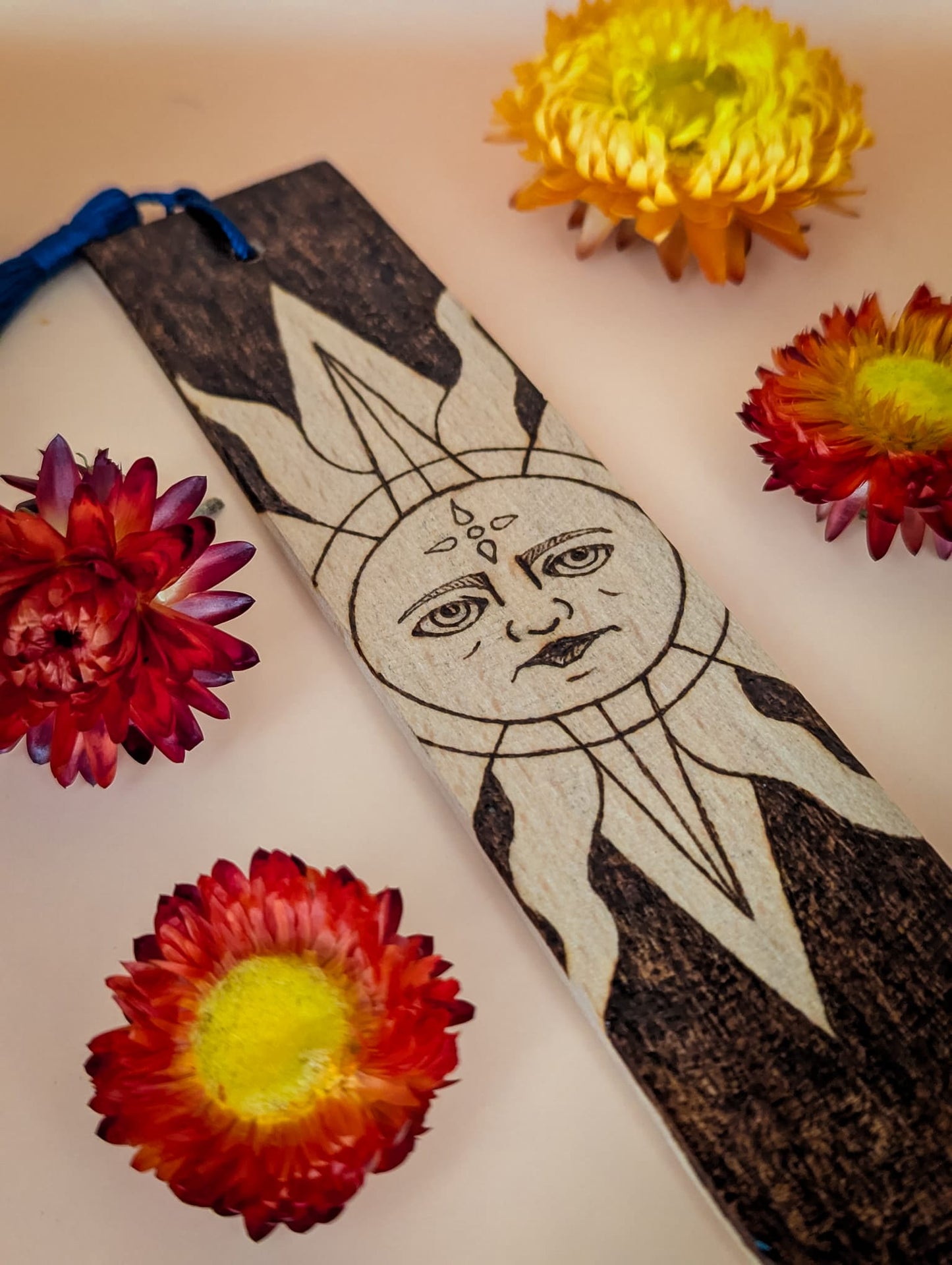 Wooden Bookmark by Northern Magpie Art