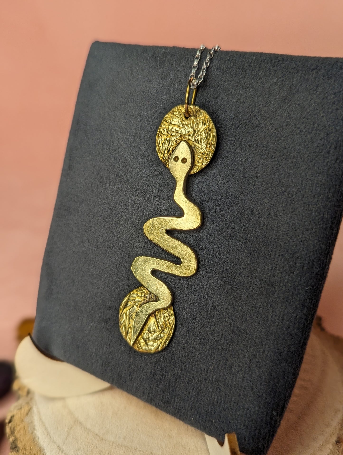 Kundalini Snake Pendant by Studio Malkuth