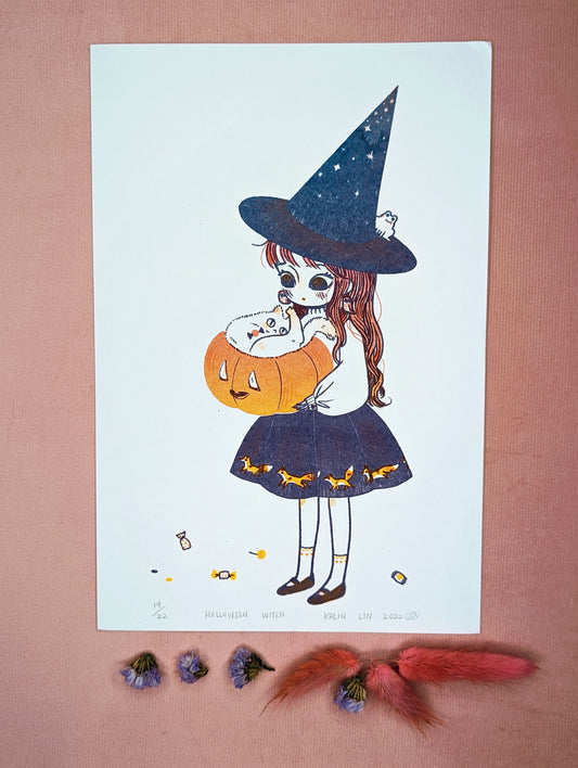 "Halloween Witch" by Kalin Lin