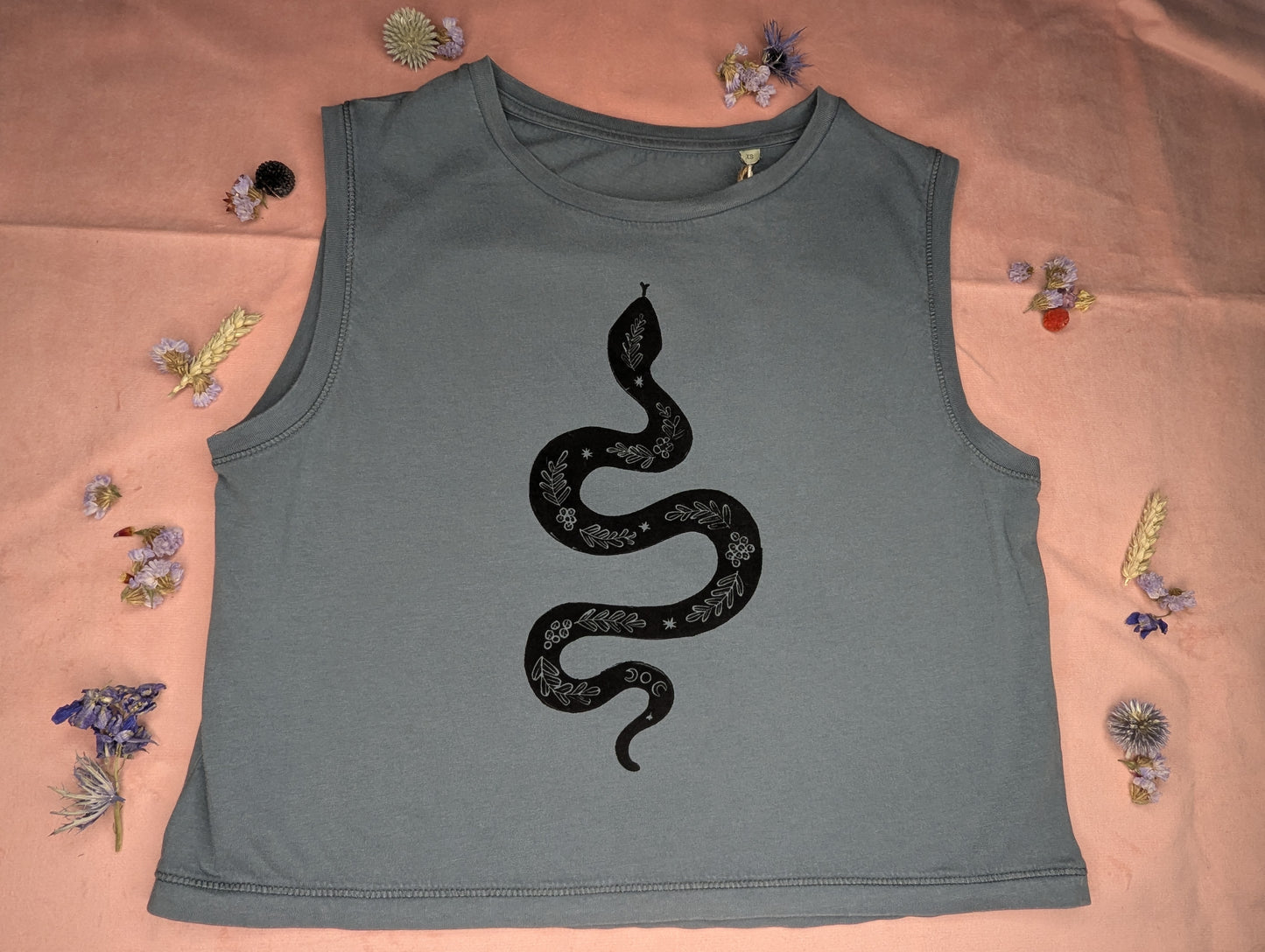 Snake Shirt by Acorn Print Studio