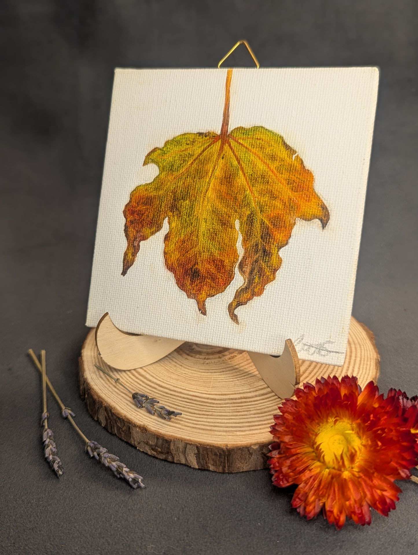 Autumn Leaf by Lydia Carter