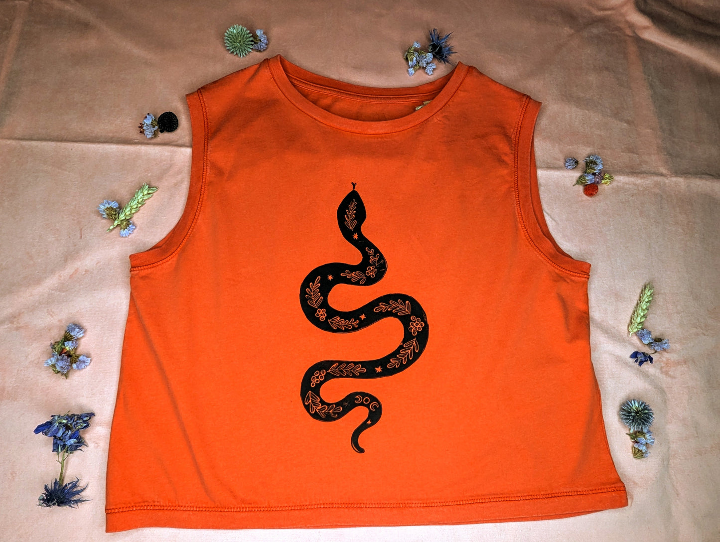 Snake Shirt by Acorn Print Studio