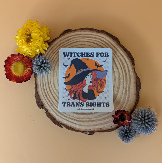 "Witches for Trans Rights" Sticker