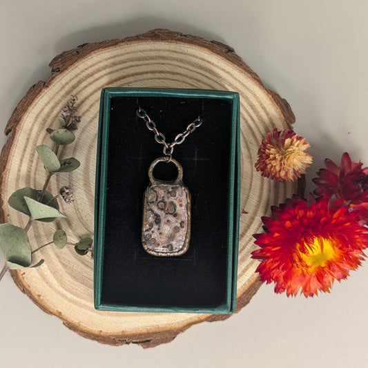 "Harriet" Ocean Jasper Pendant