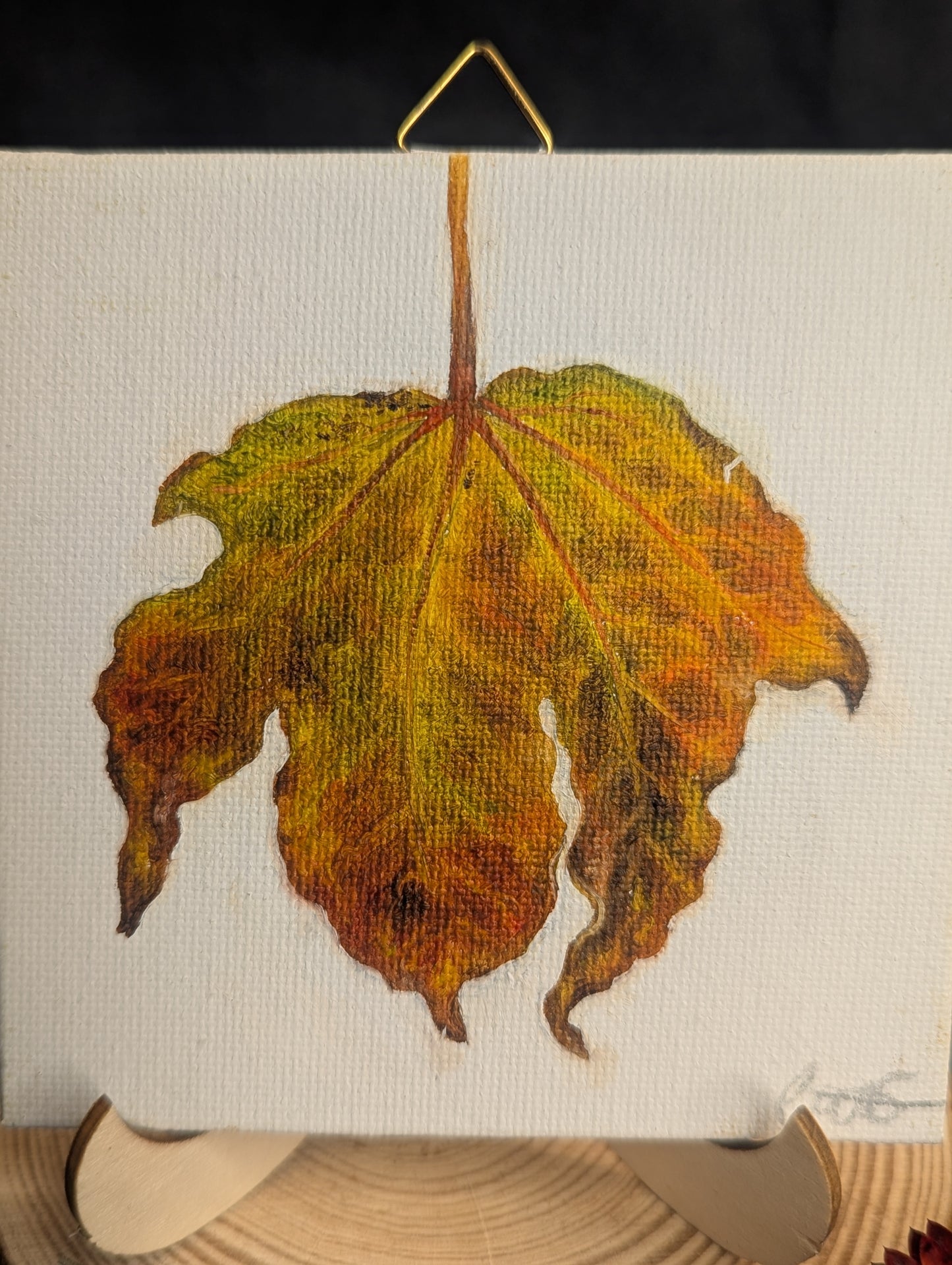 Autumn Leaf by Lydia Carter