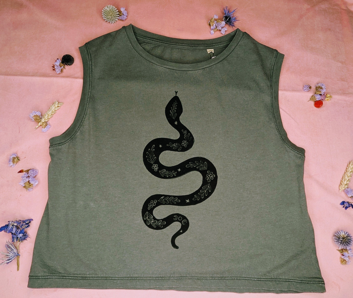 Snake Shirt by Acorn Print Studio