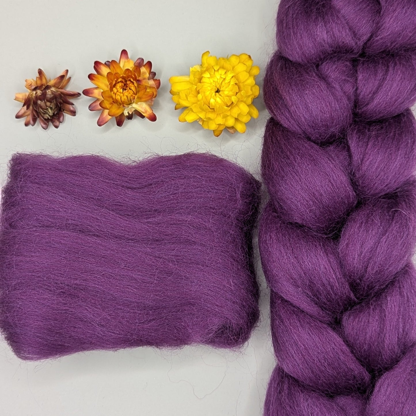 Dyed Merino Combed Tops 50g