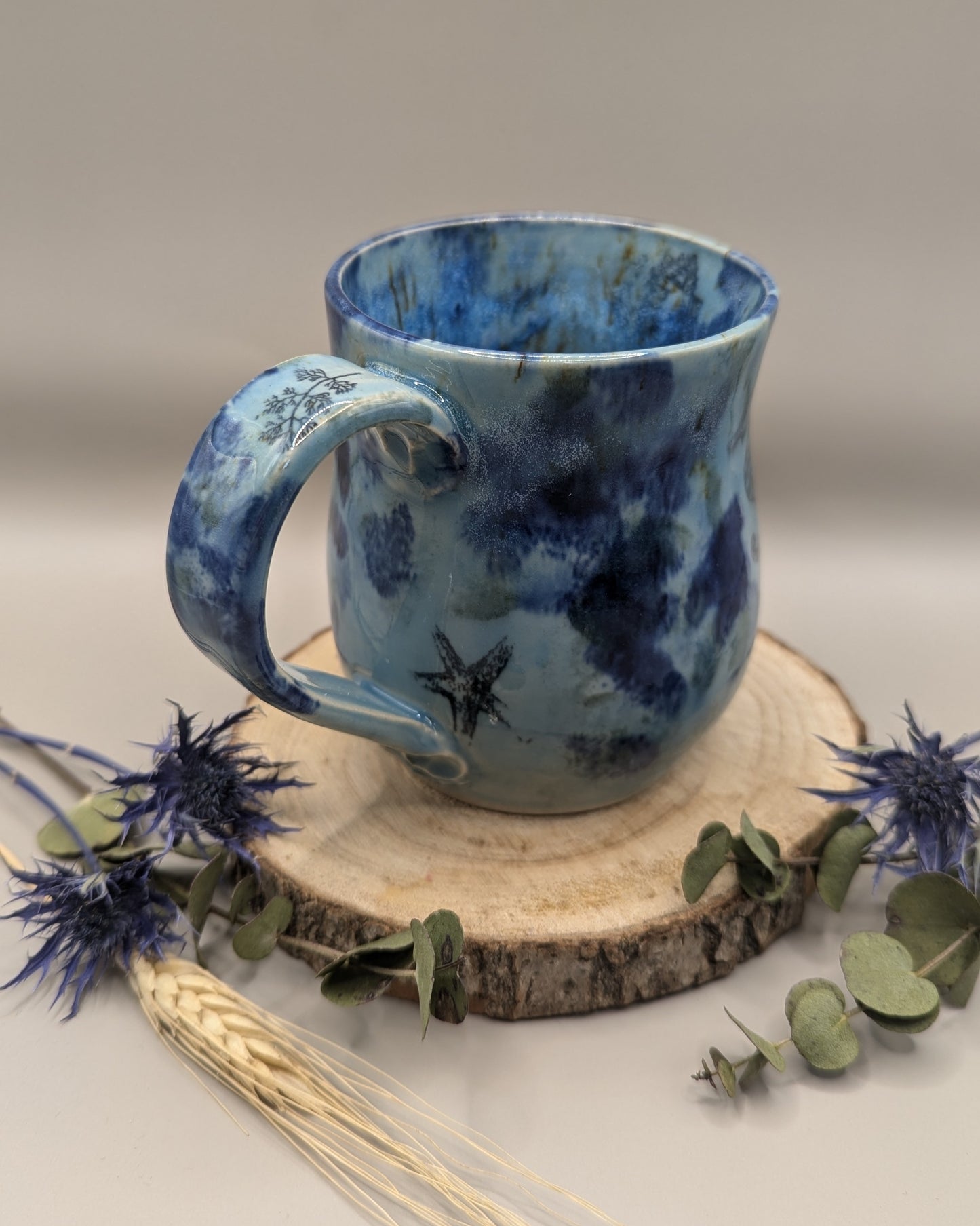 Jellyfish Mug 2 by Weronika Filinger