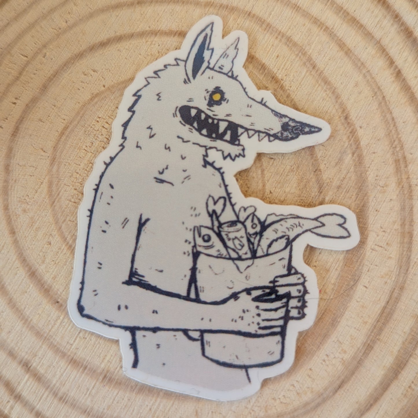 “Wulver" Sticker