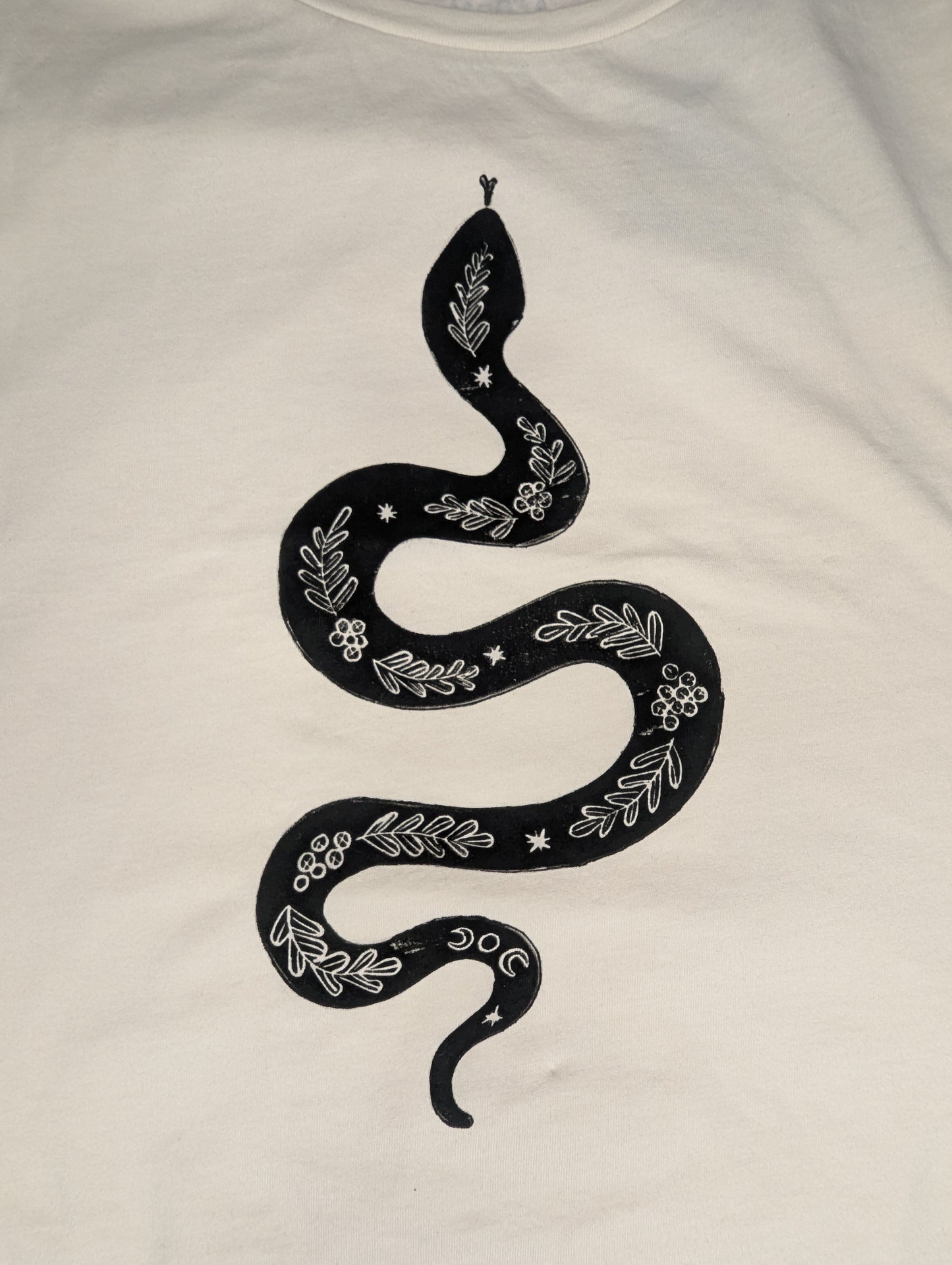 Snake Shirt by Acorn Print Studio