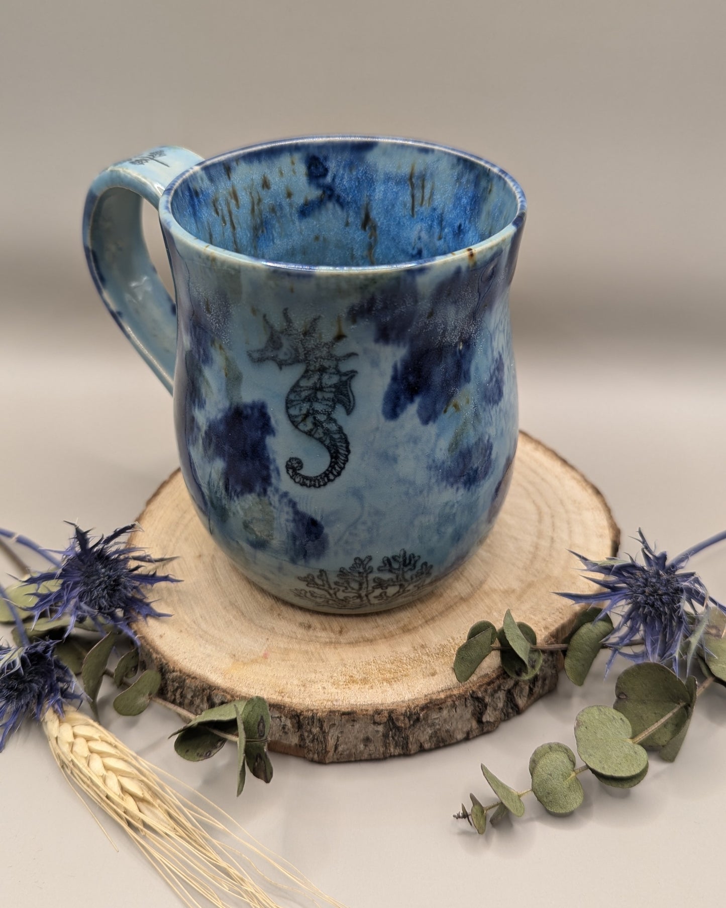 Jellyfish Mug 2 by Weronika Filinger