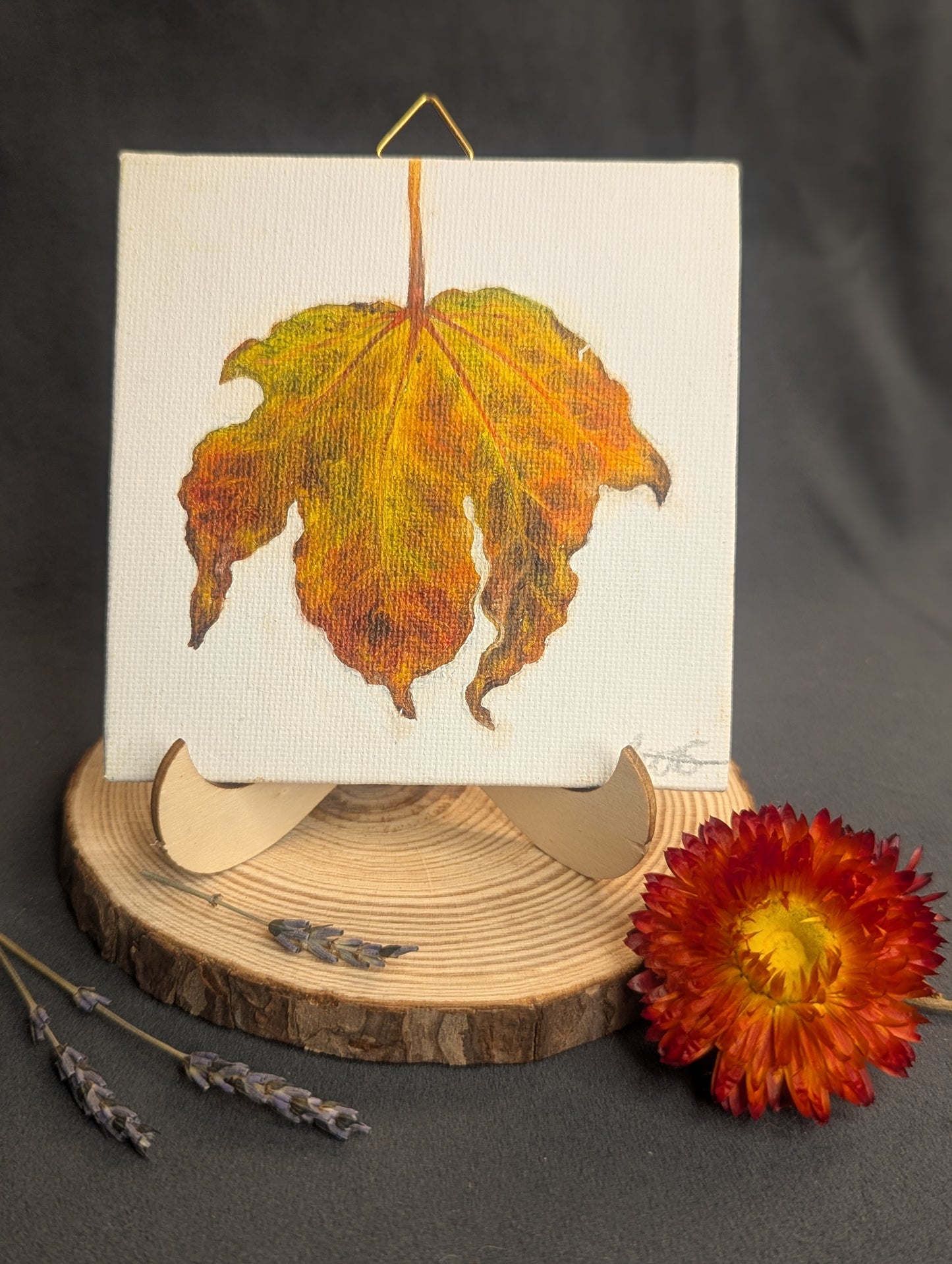 Autumn Leaf by Lydia Carter