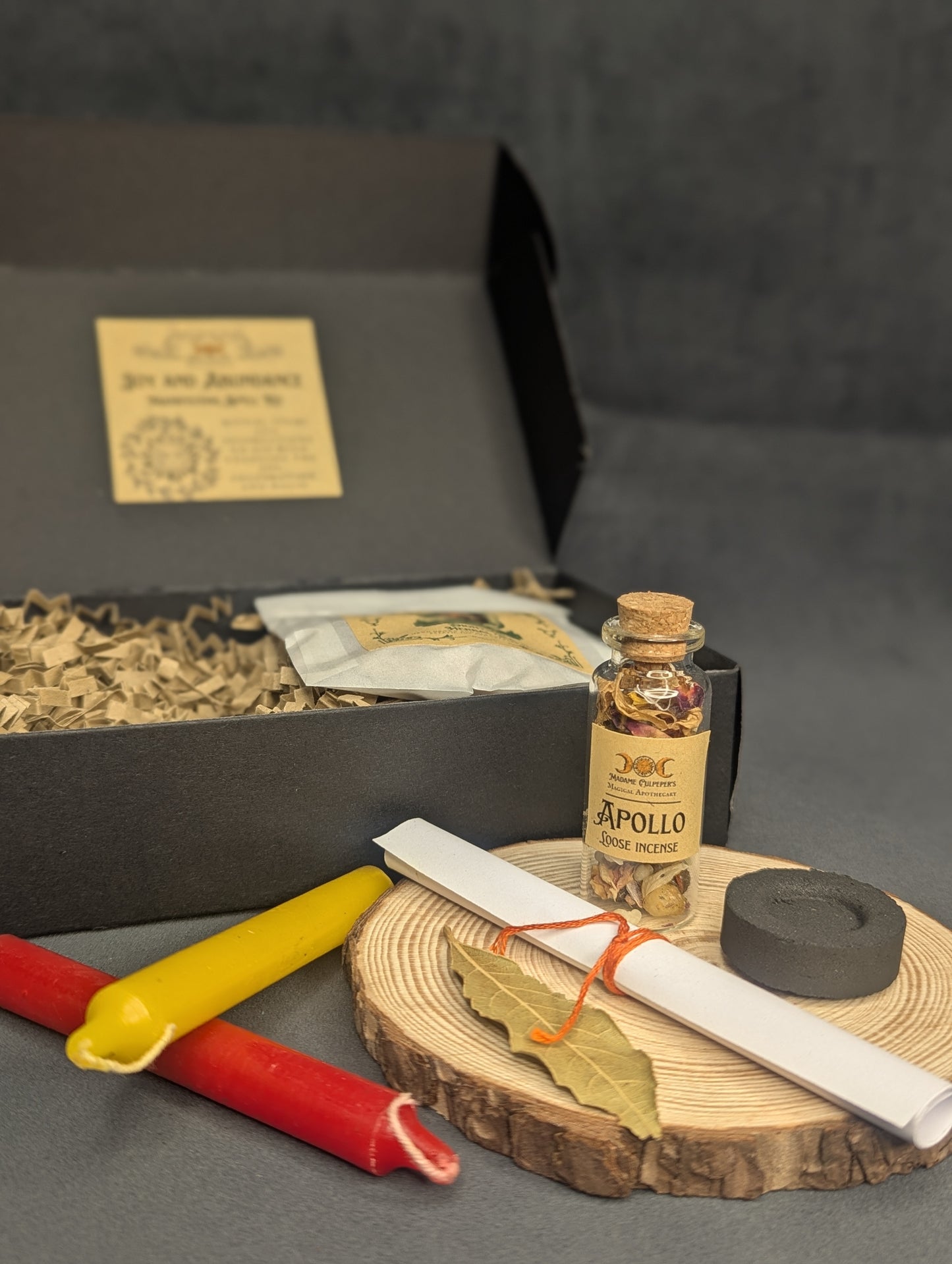 Madame Culpeper’s Joy and Abundance Spell Kit