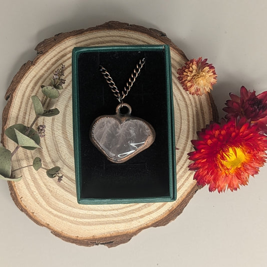 "Mabel" Rose Quartz Pendant